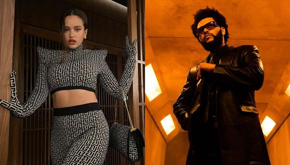 Rosalía y The Weeknd se unen para nueva colaboración. (Foto: @rosalia.vt7@theweeknd).