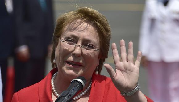 Michelle Bachelet: Chile y Perú "no pueden quedar atrapados en un pasado que nos ha dividido"