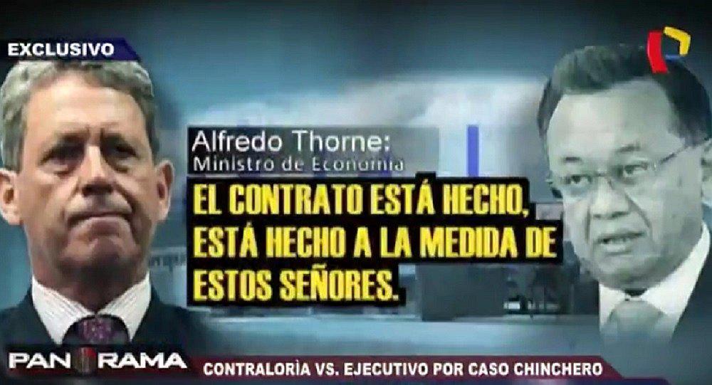 Ministro Thorne acusa a contralor de haberlo chuponeado tras difusión de audio comprometedor [VIDEO]