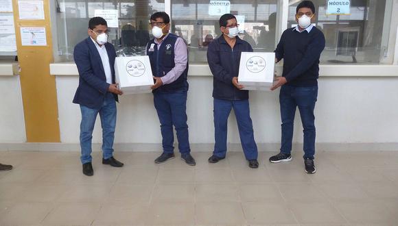 ​COVID-19: UNI dona cascos de ventilación no invasiva al Hospital San José