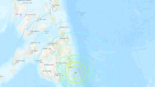 Terremoto de magnitud 7,1 frente a Filipinas activa alerta de tsunami 