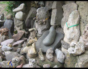 Niño Jesús nació entre curiosas piedras