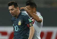 Perú pierde ante Argentina por las Eliminatorias Qatar 2022