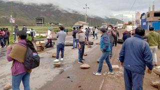 Cusco: transportistas liberan vías y señalan que son ‘conscientes’ de la necesidad de circulación (FOTOS)