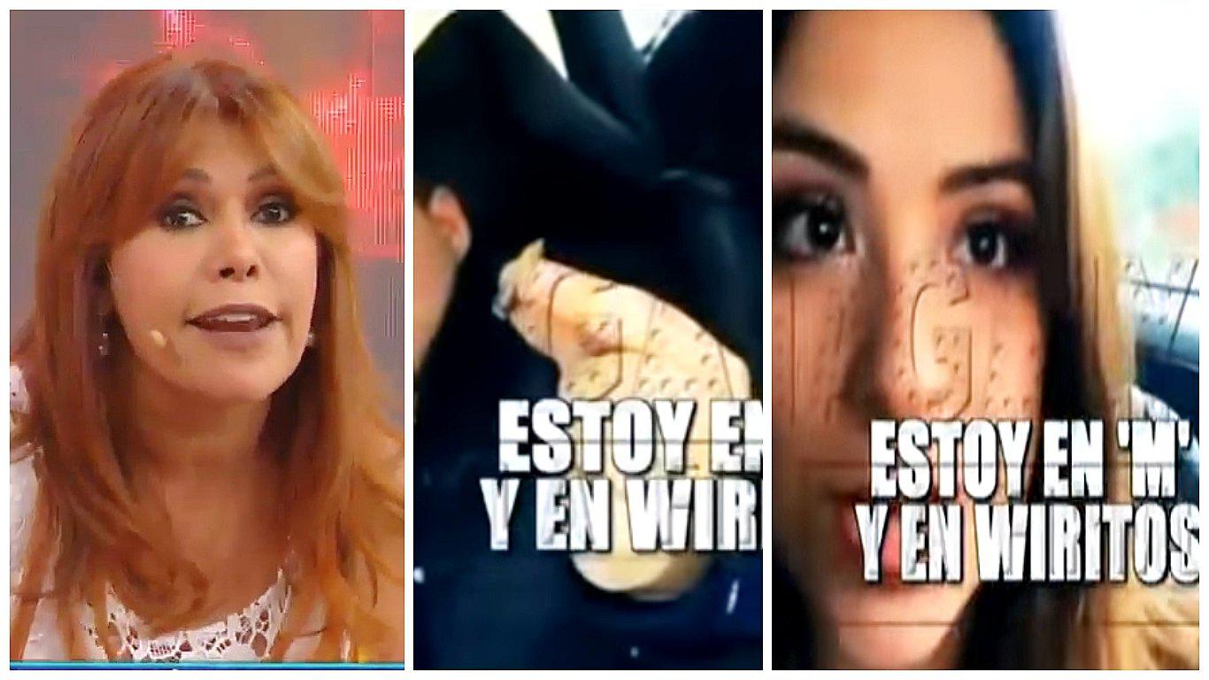 Magaly Medina sorprende al difundir polémico video de Doménica Delgado (VIDEO)