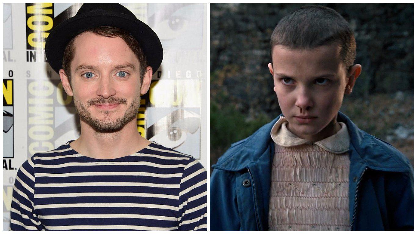 Elijah Wood se disfrazó como 'Eleven' de Stranger Things y sorprendió por peculiar detalle (VIDEO)