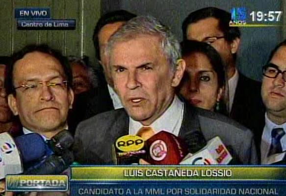 Castañeda: "Hay que votar por personas capaces y calificadas en el sentido ético y de trabajo"