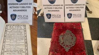 Argentina: recuperan un libro histórico de 1735 buscado por el Gobierno peruano