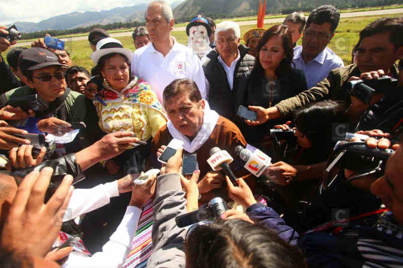 ​Alan García: "Hay una concentración de fuerzas para evitar que estemos en segunda vuelta"