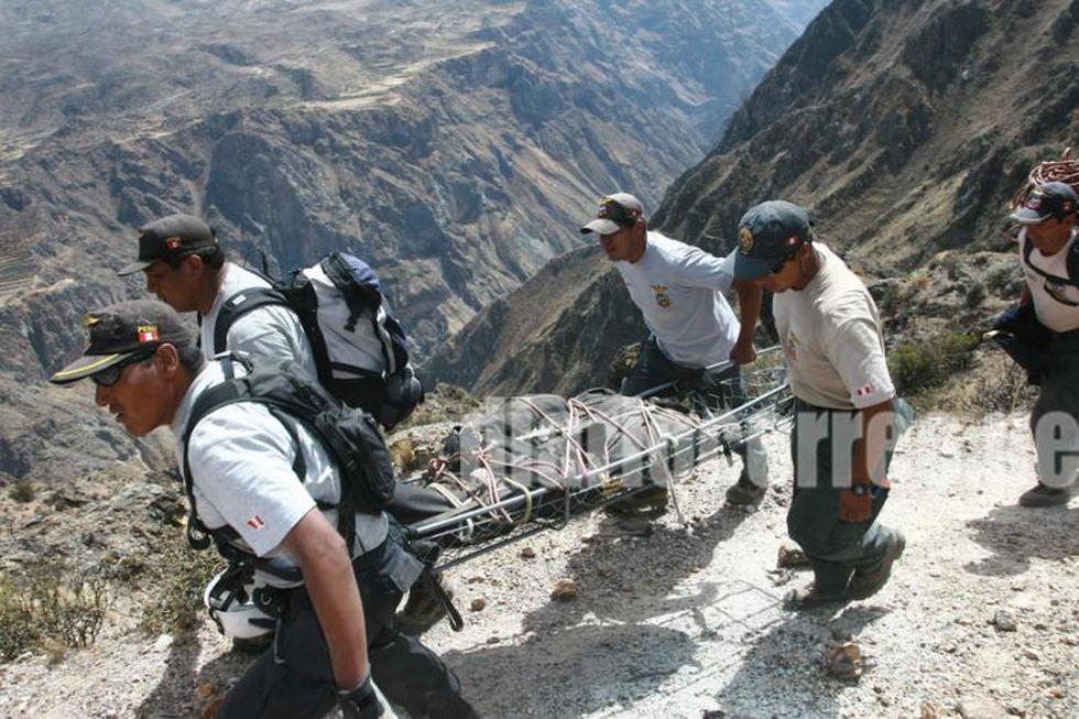 Fotos exclusivas del rescate del presunto cuerpo de Ciro Castillo