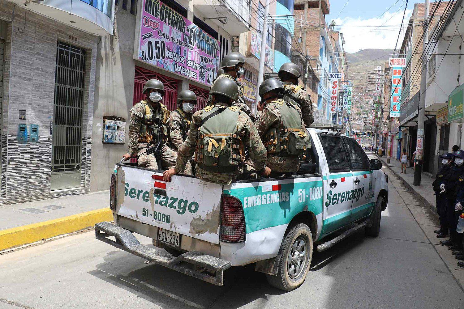 Huánuco: 100 reservistas de las FF.AA. en lucha contra el COVID-19