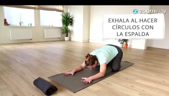 ​Yoga prenatal: Conoce la recomendada posición del gato (VIDEO)