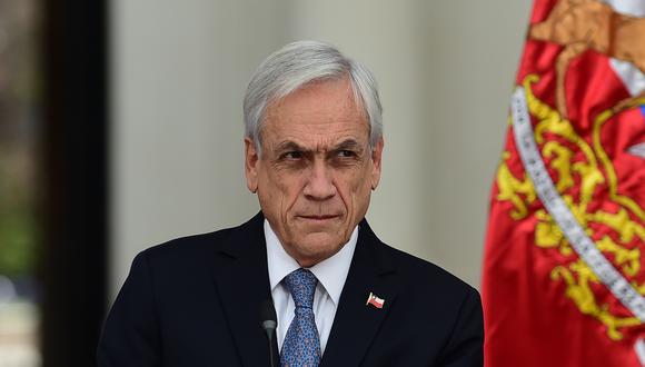 Sebastián Piñera, presidente de Chile. (Photo by Johan ORDONEZ / AFP).