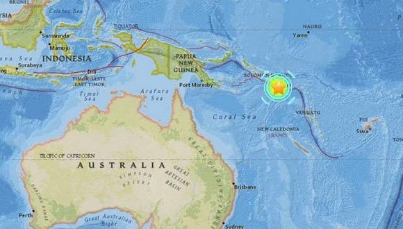 Papúa Nueva Guinea: Terremoto de magnitud 7.5 activa alerta de tsunami