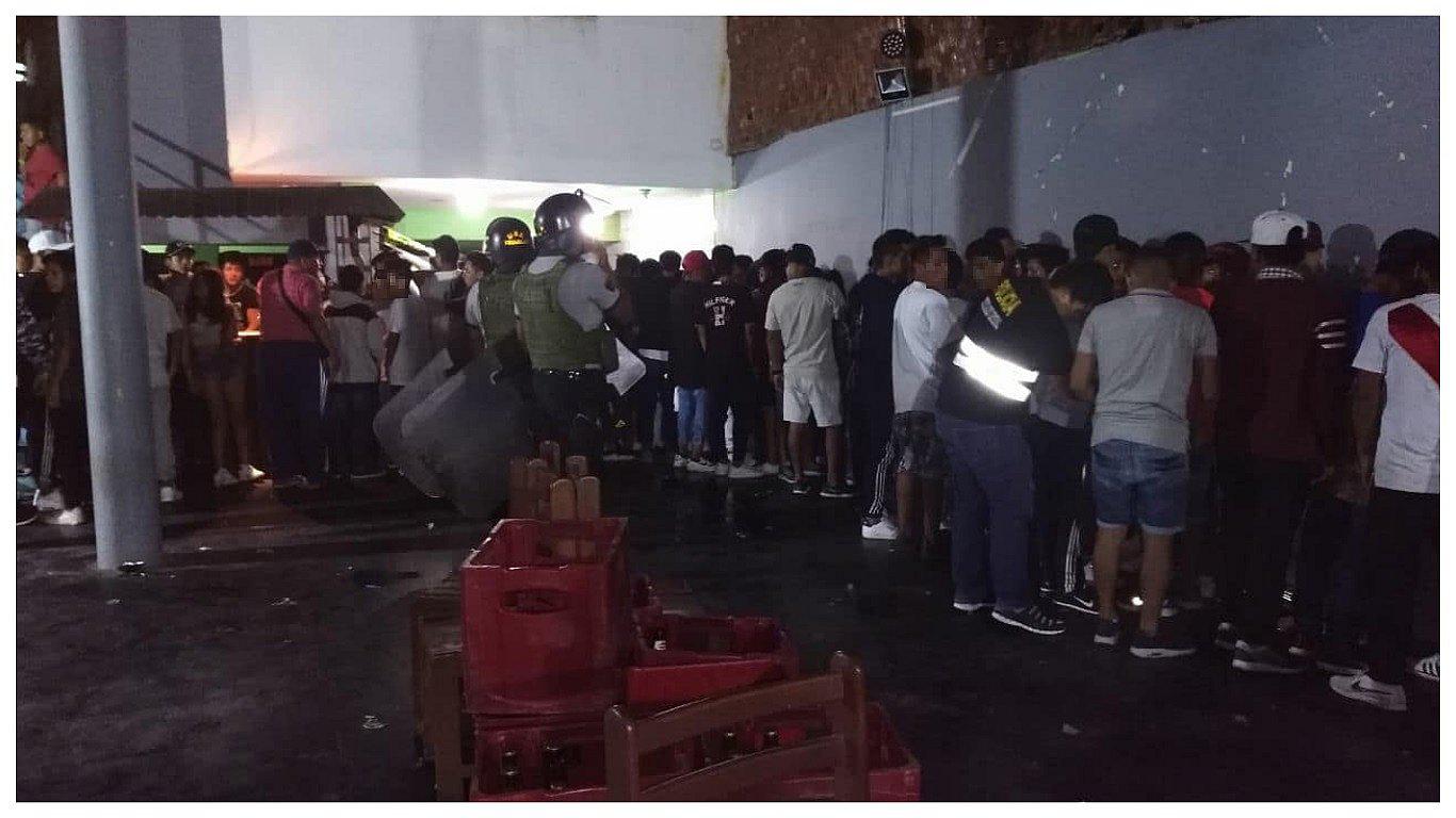 Sorprenden a 161 menores consumiendo licor en una discoteca de El Porvenir (VIDEO)