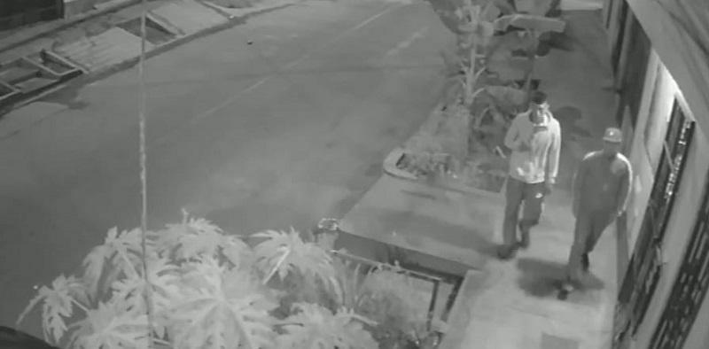 Delincuentes (Foto: Captura video difusión)