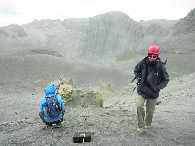 Arequipa: Encuentran magma en cráter del Ubinas 