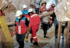 Padre e hijo menor de edad mueren sepultados tras derrumbe en cantera de Cusco