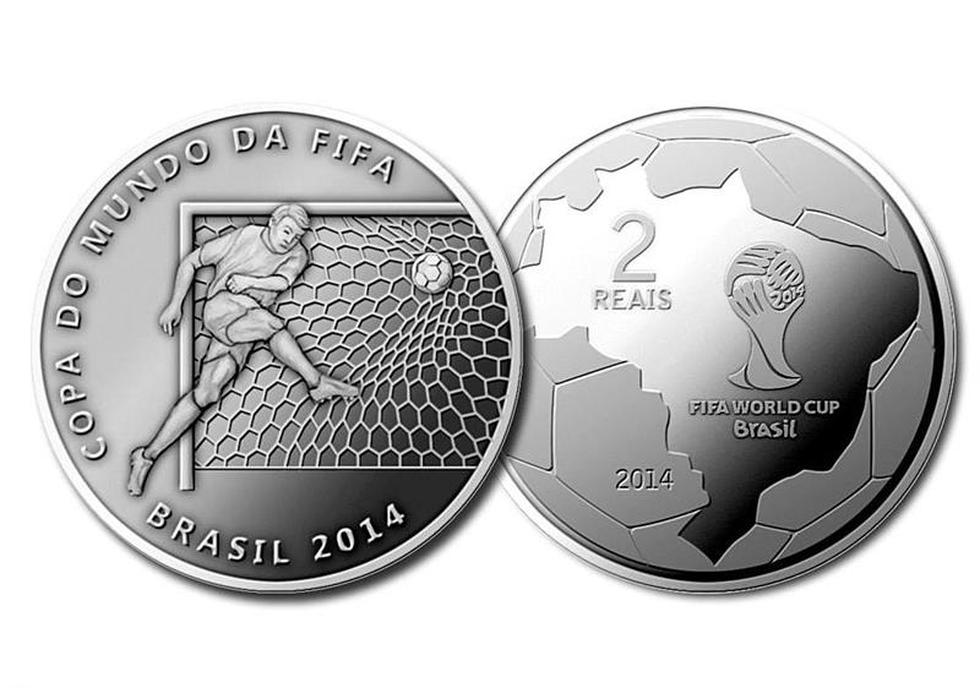 Mundial 2014: Brasil acuña una serie de monedas conmemorativas (FOTOS)