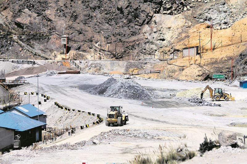 La producción minera creció más de 18%