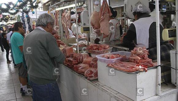 Mercado San Camilo se abasteció con 16 toneladas de carne