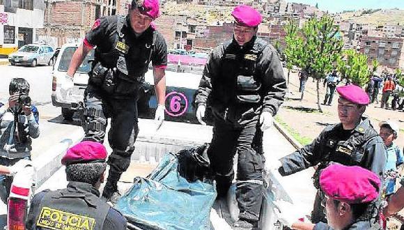 Descubren cadáver de indigente en la salida a Cusco de la ciudad de Juliaca
