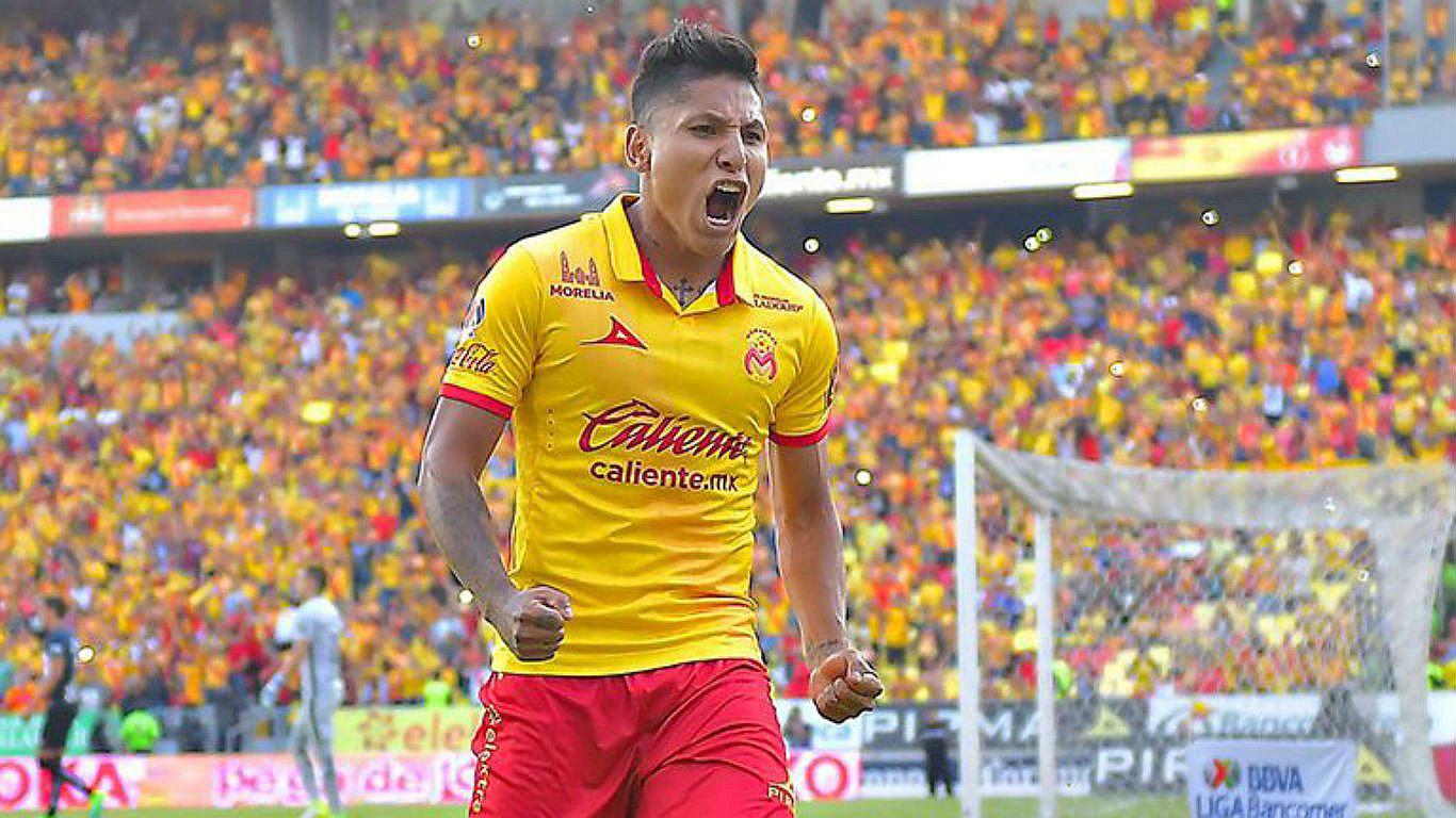 Raúl Ruidíaz anotó triplete en goleada de Morelia