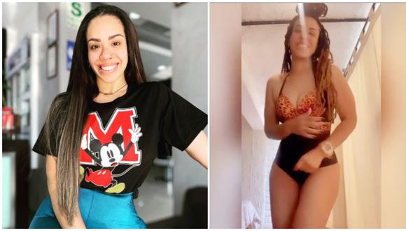 Mirella Paz realiza baile en traje de baño tras perder más de 36 kilos. (Fotos: Instagram)