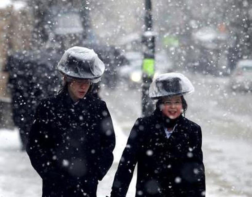 Israel: Jerusalén cubierta de nieve por primera vez en cuatro años