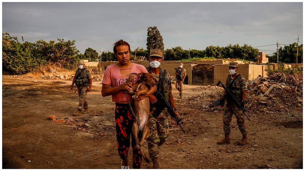 Cartavio: 50 detenidos en octavo día de toque de queda (FOTOS)