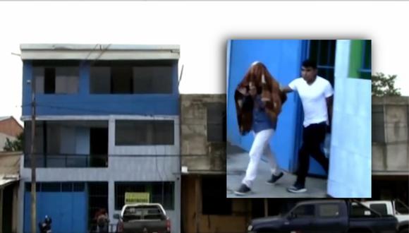 Médico acusa a suboficial de la Policía de intento de violación en Puerto Maldonado. Foto: Captura de América Noticias