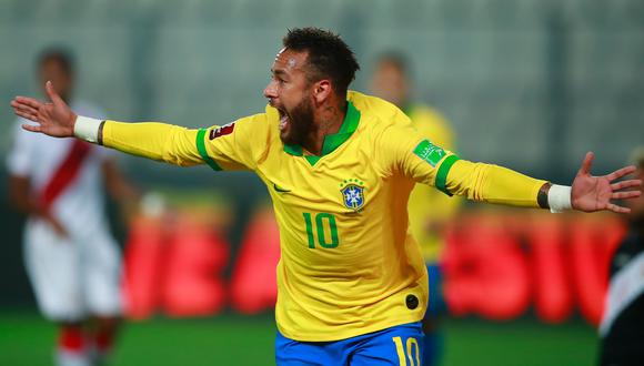 Neymar igualó el marcador desde el punto penal en el Estadio Nacional de Lima