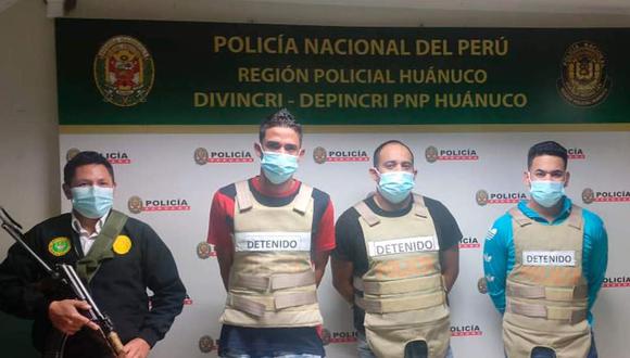 PNP captura a “Los Venecos del Delivery Sexual” que operaba en el centro de la ciudad/ Foto: PNP