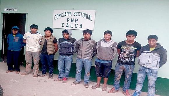 Cusco: Caen ocho acusados de acuchillar joven y dejarlo al borde de la muerte   