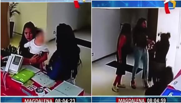 Magdalena: un vigilante de condominio evitó presunto rapto de bebé (VIDEO)/ Foto: Captura 24 Horas