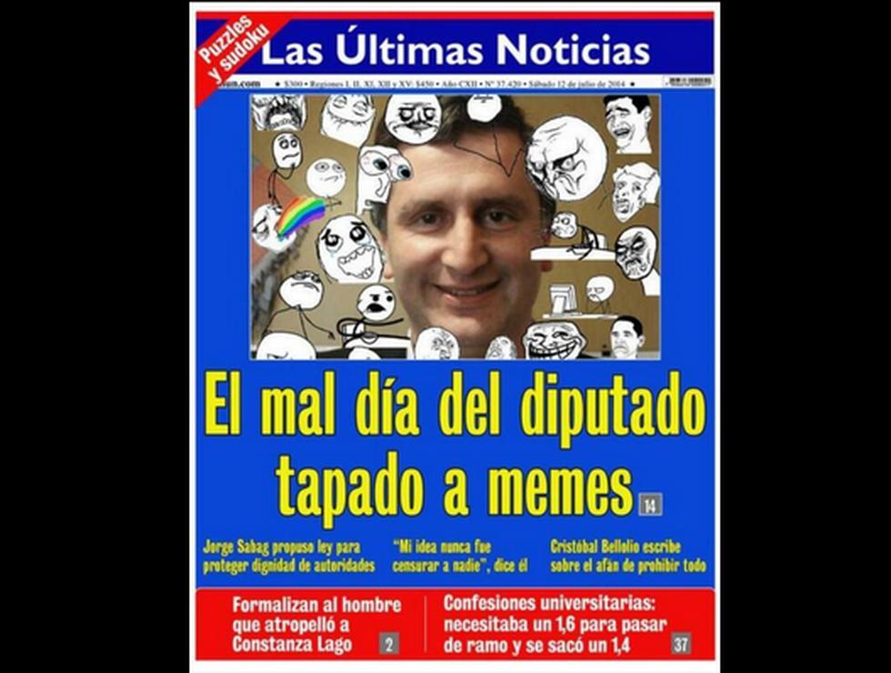 Chile: "Trollean" a diputado por presentar proyecto de ley anti-memes (Fotos)