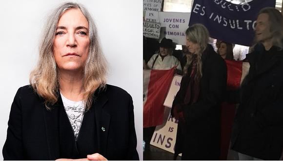 Icono del punk Patti Smith se sumó a las protestas contra indulto a Fujimori (VIDEO)