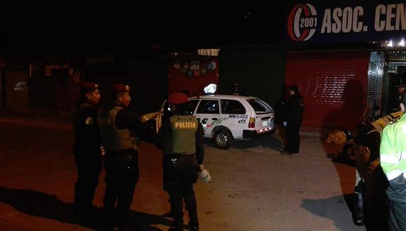 Los disparos según testigos se escucharon cerca al terminal terrestre El Collasuyo
