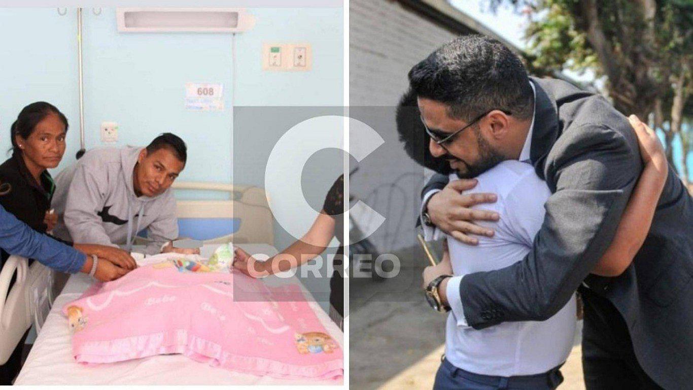 Padre de bebé con hidrocefalia sobre empresario árabe: "Es un ángel que Dios puso en mi camino"