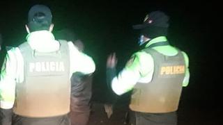 Frustran asalto en carretera y corretean a tiros a cuatro facinerosos en Huancavelica