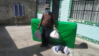 Arequipa: Policías de San Juan de Tarucani donaron víveres