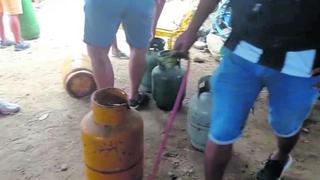 Tumbes: Incautan 108 balones de gas de contrabando