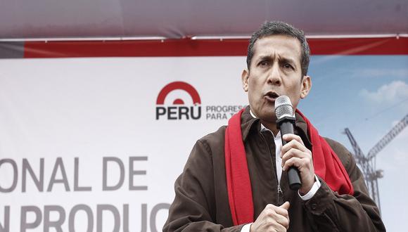 Ipsos: Aumenta desaprobación de presidente Ollanta Humala 
