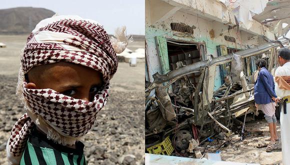 Ataque contra bus escolar en Yemen deja 40 niños muertos, confirma Cruz Roja
