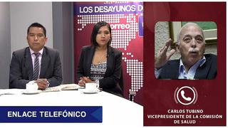 Carlos Tubino: Comisión de Defensa citará a Iván Vega para explicar Brigada Lobo