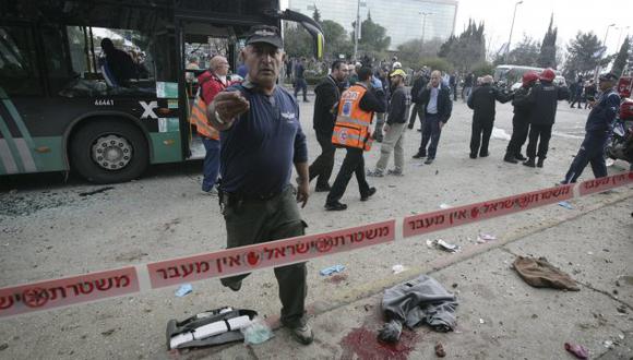 Atentado en Jerusalén deja un muerto y cinco heridos