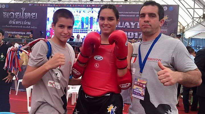 Piura: Deportistas piuranos brillan en Tailandia en Muay Thai