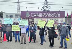 Lambayeque: Protestan contra recorte del agua