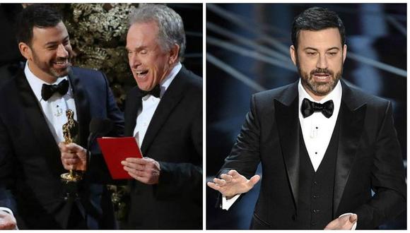 Oscar 2017: Jimmy Kimmel contó detalles durante el error histórico de la gala  