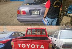Policía recupera dos vehículos que fueron robados en Huánuco